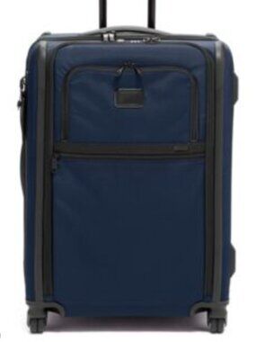Tumi Alpha 3 Expandable 4 Wheeled Packing Case Luggage in Black/Navy